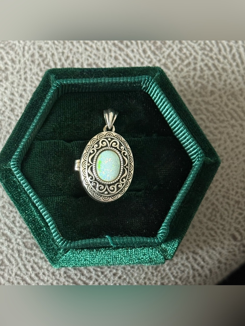 Vintage s925 locket pendant